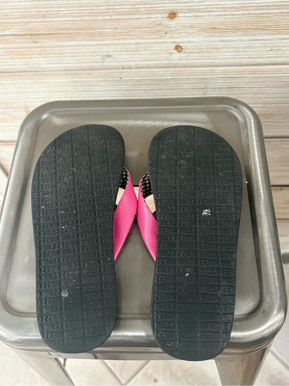 Sanuk Pink Yoga Mat Women's Flip Flop Sandals